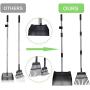 Pooper Scooper for Large Dogs, Metal Aluminum Tray and Rake Poop Scoop Set with Adjustable Stainless Steel Long Handle, Pet Waste Removal Heavy Duty Poop Scooper, Great for Lawns, Grass, Dirt, Gravel Pooper Scooper for Large Dogs, Metal Aluminum Tray and Rake Poop Scoop Set with Adjustable Stainless Steel Long Handle, Pet Waste Removal Heavy Duty Poop Scooper, Great for Lawns, Grass, Dirt, Gravel