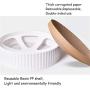 Vinyl Etchings Cat Scratcher Pad Bed for Indoor Cats Scratching Post 2-in-1 Cat Round Scratch Cardboard Bed for Large Cats and Kitten