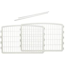 IRIS USA 24 Pet Playpen 2 Panel Add-On, White CI-600