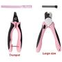 Nareo Pet Nail Clippers Nail Scissors Cat Dog Nail Clippers Pet Supplies Teddy Nail Clippers Cut Nails