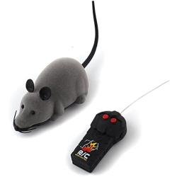 Forum Novelties Rat Toy, PeachFYE RC Funny Wireless Electronic Remote Control Mouse Rat Pet Toy for Cats Dogs Pets Kids Novelty Gift