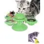 YATG PET Interactive Cat Toy, Windmill Turntable Cat Toy with Catnip and Glow Ball Safe and Fun Kitten Toy, can be rotated, massaged, Tickled YATG PET Interactive Cat Toy, Windmill Turntable Cat Toy with Catnip and Glow Ball Safe and Fun Kitten Toy, can be rotated, massaged, Tickled