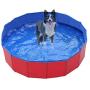 Zology Foldable Dog Pet Bath Pool Collapsible Dog Pet Pool Bathing Tub Kiddie Pool for Dogs Cats and Kids
