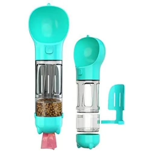 Dog Water Bottle for Walking and Traveling, Upgraded 4 in 1 Portable Water Bottle for Dog and Rabbit, Leak Proof Pet Water Dispenser Bottle for Hiking and Outdoor Dog Water Bottle for Walking and Traveling, Upgraded 4 in 1 Portable Water Bottle for Dog and Rabbit, Leak Proof Pet Water Dispenser Bottle for Hiking and Outdoor