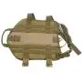 ZJDU Tactical Military Molle Dog Vest,Outdoor Combat Dog Vest,Training Service Harness,with Detachable Pouches,Reinforced Handle ZJDU Tactical Military Molle Dog Vest,Outdoor Combat Dog Vest,Training Service Harness,with Detachable Pouches,Reinforced Handle
