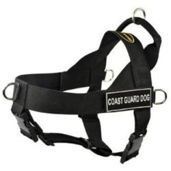 Dean & Tyler D&T UNIVERSAL COASTGUARD BK-XL DT Universal No Pull Dog Harness, Coast Guard Dog, X-Large, Fits Girth, 91cm to 119cm, Black