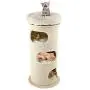 Cat Tower Condo, Cat Tree Furniture Kitten Play House Flannel-Covered Cat Tree Barrel Sturdy and Stable Cat Tree Play Tower Cat Tower Condo, Cat Tree Furniture Kitten Play House Flannel-Covered Cat Tree Barrel Sturdy and Stable Cat Tree Play Tower