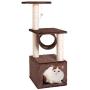 Waful 36'' Solid Cute Sisal Rope Plush Cat Climb Tree Cat Tower
