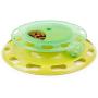 HYSUNG Pet Dog Cat Training Toy Tool Cats Interactive Smart Toys Feeder Creative Double Layer Rotary Feeding Toys with Ball