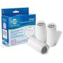PetSafe Drinkwell Replacement Premium Carbon Filters for the 360 Plastic or Stainless Steel Multi-Pet Dog and Cat Water Fountains, 3 Pack - PAC19-14356, or 12 Pack - PAC00-16152