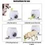 ShiLei Pet Interactive Toy Tennis Tossing Machine, Automatic Feeding, Reward Good Behavior, Keep Healthy, Prevent Obesity, Safe and Durable