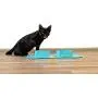 Wonderfur - Collapsible Dog Bowl, Foldable Travel Pet Double Expandable Large Feeding Mat Cup Dish Portable Cat Feeder Rolling Non Slip No Skid Silicone Bowl