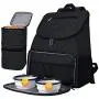 BAGLHER 丨Dog Travel Bag,Airline Approved Pet Supplies Backpack,Dog Travel Backpack with 2 Silicone Collapsible Bowls and 2 Food Baskets. BAGLHER 丨Dog Travel Bag,Airline Approved Pet Supplies Backpack,Dog Travel Backpack with 2 Silicone Collapsible Bowls and 2 Food Baskets.