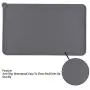 Awpeye Dog Food Mat for Floor Waterproof 2 Pack, Silicone Dog Food Tray, Pet Bowl Feeding Mats for Food and Watert (Small 19''x12'', Black & Gray)… Awpeye Dog Food Mat for Floor Waterproof 2 Pack, Silicone Dog Food Tray, Pet Bowl Feeding Mats for Food and Watert (Small 19''x12'', Black & Gray)…
