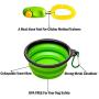 PERRAMA Dog Treat Bag, Training Pouch for Small and Large Dogs with Clicker and Collapsible Food Bowl BPA Free – Pet Treats Tote Bag with Waist and Shoulder Reflective Straps and Belt Clip