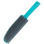 Beldray LA071590EU Plus+ TPR Upholstery Brush | Rubber Bristles Capture Dust and Dirt | Ideal for Homes with Pets | Turquoise/Grey, 25 x 5 x 3 cm
