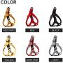 MY FLUFFY Dog Band Harness NO Pull Anti-Choke Harness Lightweight Easy to Wear for Small Medium Dogs
