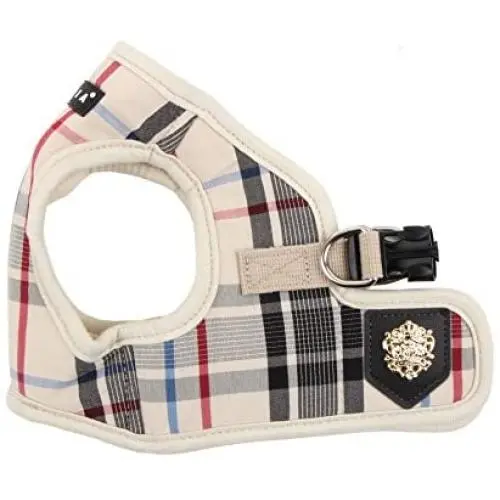Puppia Authentic Junior Harness B, X-Large, Beige (PAMA-AH978-BE-XL)