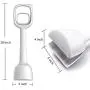 M MAYbabe Pooper Scooper,Dog Pooer Scooper for Large Dogs, No Setup One-Handed Dog Poop Scooper,15rolls Poop Bags Included, Give Away Dispenser and Leash Clip.(White) 19 Inches M MAYbabe Pooper Scooper,Dog Pooer Scooper for Large Dogs, No Setup One-Handed Dog Poop Scooper,15rolls Poop Bags Included, Give Away Dispenser and Leash Clip.(White) 19 Inches