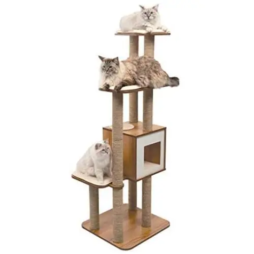 VESPER High Base Extra Large Cat Tree, Cat Furniture, 52060 VESPER High Base Extra Large Cat Tree, Cat Furniture, 52060