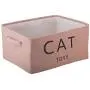 Brabtod Linen Pet Toy and Accessory Storage Bin with Handles, Organizer Storage Basket for Pet Toys, Blankets, Leashes and Embroidered Dog Toys CAT Toys Brabtod Linen Pet Toy and Accessory Storage Bin with Handles, Organizer Storage Basket for Pet Toys, Blankets, Leashes and Embroidered Dog Toys CAT Toys