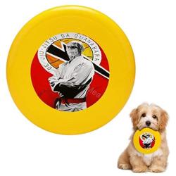Pet Frisbee Flying Disc Dog Toy - Multifunction Grand Master Helio Gracie Brian Broadway