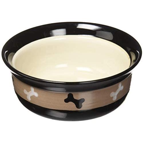 PetRageous Designs, City Pets 6'' Pet Bowl, Bones