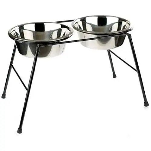Caldex Double Feeder High Stand with Dishes, 370 mm/ 4000 ml Caldex Double Feeder High Stand with Dishes, 370 mm/ 4000 ml
