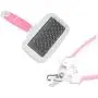 ECO-FUSED Slicker Brush and Nail Clippers for Dogs, Cats and Other Pets - Essential Animal Grooming/Claw Care Tools - Ideal Trimmers to Clip Thick Nails ECO-FUSED Slicker Brush and Nail Clippers for Dogs, Cats and Other Pets - Essential Animal Grooming/Claw Care Tools - Ideal Trimmers to Clip Thick Nails