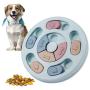 EZESO Dog Game Puzzle Toys Slow Feeder Bowl, Puppy Treat Dispenser Interactive Puzzle Dog Toys for Training and Playing, Preventing Choking Indigestion