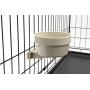 Happy Home Crate Bowl for Large Dogs - 20-ounce Capacity