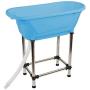 MiMu Raised Dog Bathtub - Pet Grooming Tub Booster Elevated Dog Bath Tub Shower for Small to Medium Sized Cats or Dogs