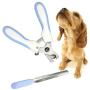 Novicey Dog Nail Clippers,Dog Nail Trimmer with Safety Guard to Avoid Over,Stainless Steel Razor Sharp Blades,Professional Grooming Tool at Home for Small Breed Dogs Cats