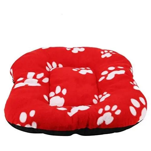 Queen.Y Pet Bed,Soft Warm Durable Fleece Pet Cushion Thick Dog Cat Puppy Comfortable Mat for Winter Autumn for Small Dog or Cat