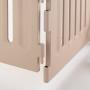 Richell Convertible Indoor/Outdoor Pet Playpen, Large, Soft Tan/Mocha