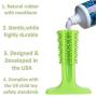 ADTBLL Dog Chew Toothbrush, Doggy Teeth Cleaning Dental Care Massager Nontoxic Natural Chew Toys