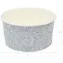 Glad for Pets Disposable Feeding Bowls | Large Dog Bowls in Gray Pattern | 3.5 Cup Feeding Size, 50 Count - Dog Bowls are Great for Dry and Wet Dog Food or Water