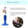 Dog Toys for Aggressive Chewers Large Breed, Toothbrush Stick for Dental Care, Natural Rubber Chew Toy for Large & Medium Dogs Pets
