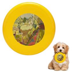 Pet Frisbee Flying Disc Dog Toy - Multifunction A Bend in The Road Jennifer Lommers