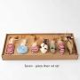 JKYP Pet Cat Stick 7-Piece Set Cat Toys Tease Cat Set Small Fish Wooden Rod Mouse Tease Cat Stick Cat Toy