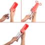 Dog Travel Water Bottle for Outdoor Walking Hiking, Waterproof No Spill, Portable Pet Walking Accessories, 15.2 oz, Pink