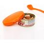 Silicone Pet Can Covers lids- 4 Pack for Pet Dog Cat Food Can Top One Size Fits All Standard Size Dog and Cat Can Tops Universal Silicone Can Lid Cover