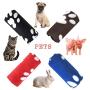 4 Pack Dog Blanket, Juqiboom Cat Soft Warm Fleece Bed Cover, Mat Fluffy Blanket with Cute Paw Print for Puppy Kitten Home Using, Camping Mat, Car Seat