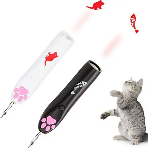 Anchovys Derby LED Cat Toy Cat Catch Interactive Red Fish LED Light Paw Style Exercise Chaser Toy Pet Training Tool (No Battery Include) Anchovys Derby LED Cat Toy Cat Catch Interactive Red Fish LED Light Paw Style Exercise Chaser Toy Pet Training Tool (No Battery Include)