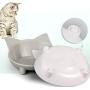 chenjia Cat Bowl, Non-Slip Multifunctional Cat Food Bowl, Multifunctional Pet Food Bowl Pet Cat Bowl