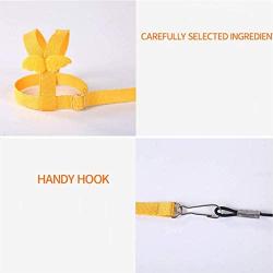 TBWHL Adjustable Parrot Bird Harness Leash Set Anti-bite Training Harness for Parrots