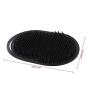IETONE 2pcs Soft Palm Brush for Men, Pocket Travel Hair Comb Brush Men Beard Mustache Palm Scalp Massage, Short Hair Pet Dog Cat Grooming Brush