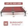 suddus Elevated Dog beds Waterproof Outdoor, Portable Raised Dog Bed, Dog Bed Off The Floor, Dog Bed Easy Clean Indoor or Outdoor Use, Multiple Sizes…