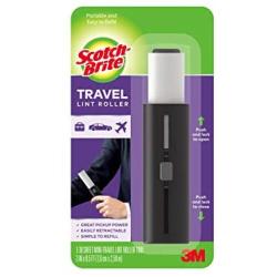 Scotch-Brite Mini Travel Lint Roller, Works Great On Pet Hair, 6 Rollers, 30 Sheets Per Roll, 180 Sheets Total