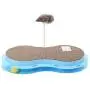 ocijf179 Cat Toy Pet Cat Kitten Track Ball Bell Disc Mouse Doll Spring Plate Interactive Toy - Blue ocijf179 Cat Toy Pet Cat Kitten Track Ball Bell Disc Mouse Doll Spring Plate Interactive Toy - Blue